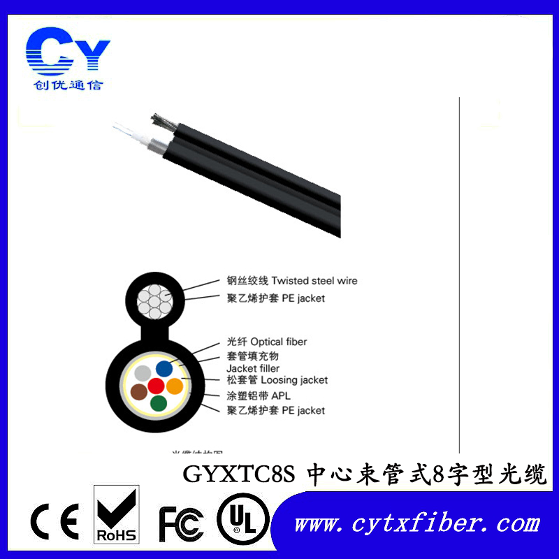 GYXTC8S中心束管式8字型光缆