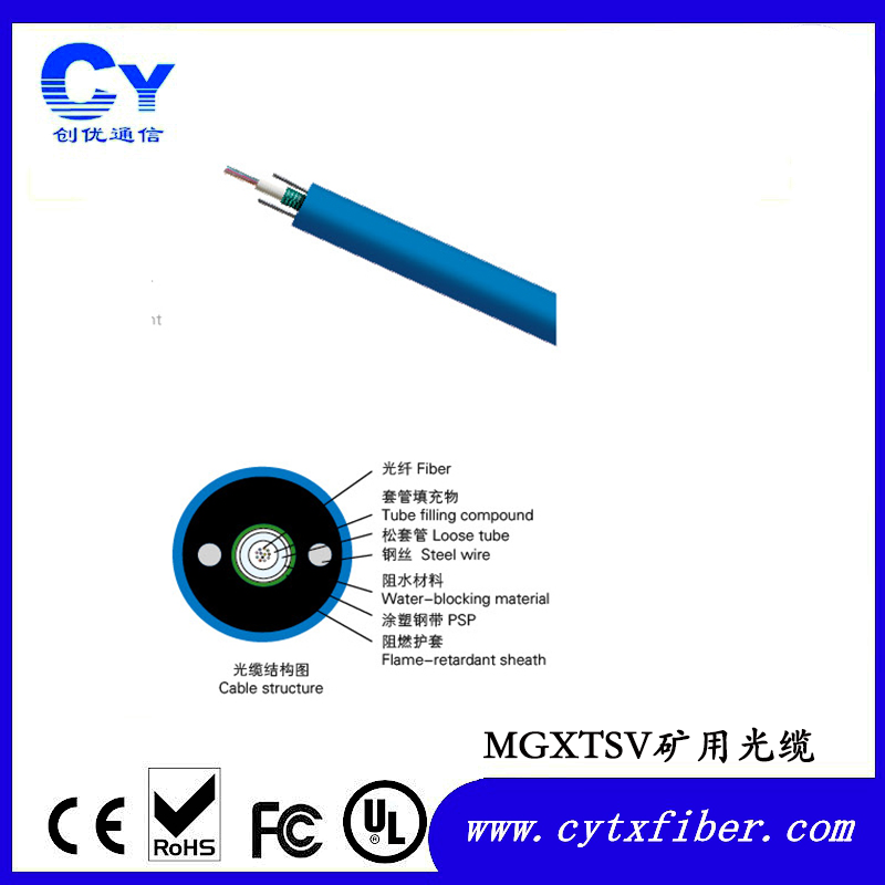 MGXTSV mine fiber Fiber optic cable